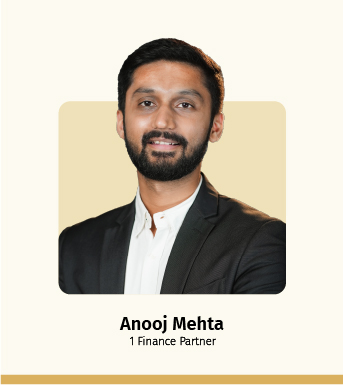 1 Finance Elevates Anooj Mehta as Partner