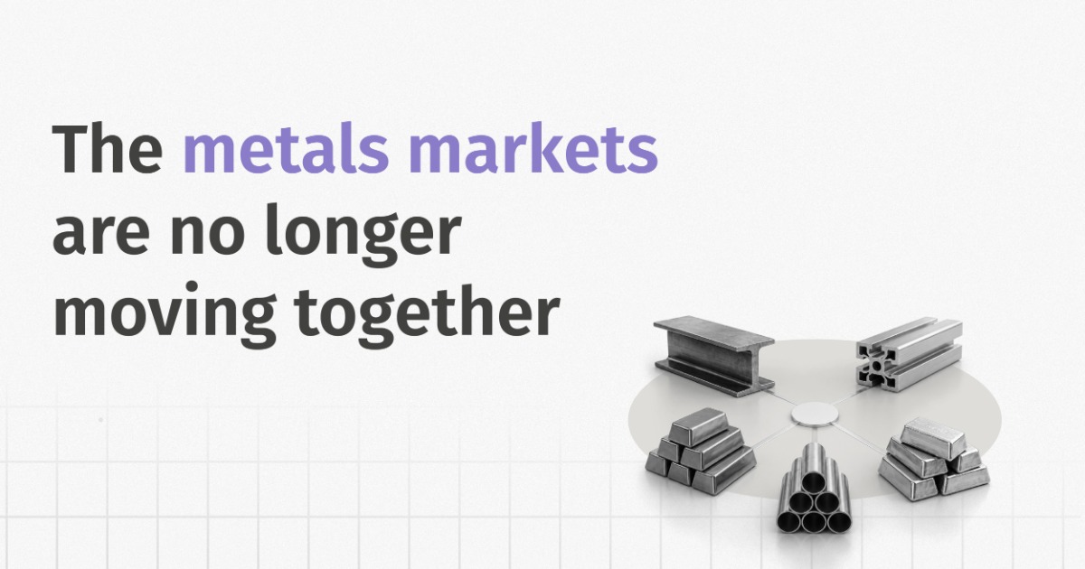Why India's Metals Markets Are No Longer Moving Together