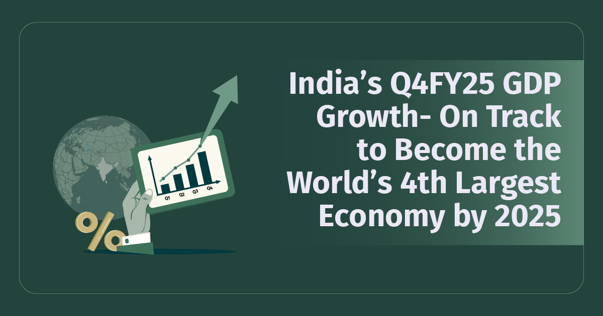 India’s GDP Growth Q4 FY25: Set to Become 4th Largest Economy by 2025