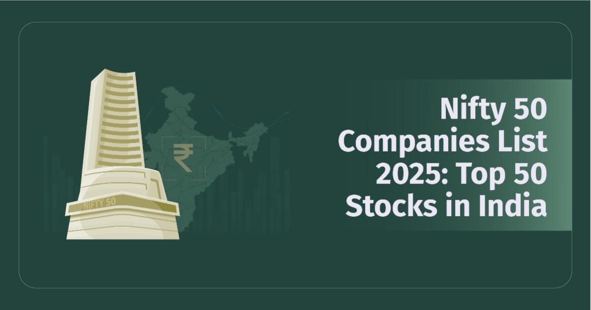 Nifty 50 Companies List 2025 : Top 50 Stocks in India